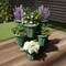 Nature Spring Nature Spring 3-Tier Stacking Planter Tower, Green 570679FBI - alternate 1